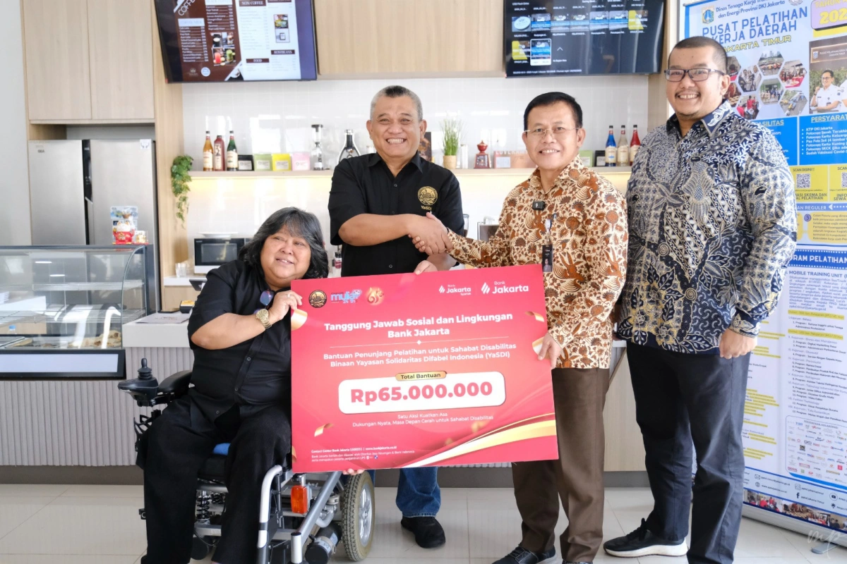 Bank Jakarta Salurkan Bantuan Pelatihan Disabilitas, Apa Dampak Nyatanya?