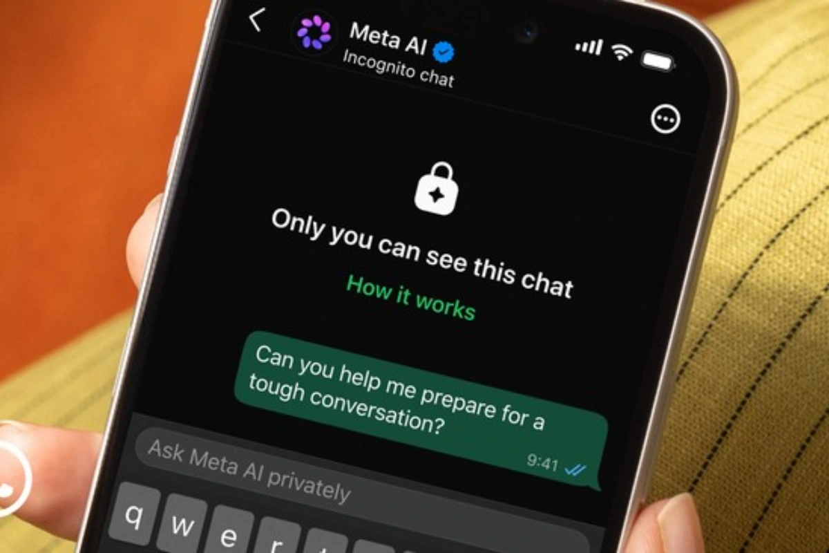 Cara Kerja Incognito Chat WhatsApp, Fitur Baru Meta AI yang Lebih Aman
