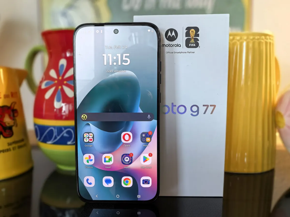Moto G77 Power resmi hadir dengan kamera Sony LYT-600 50 MP, baterai 7.000 mAh, layar 120 Hz, Dimensity 6400, dan Android 16. Simak spesifikasi lengkapnya.