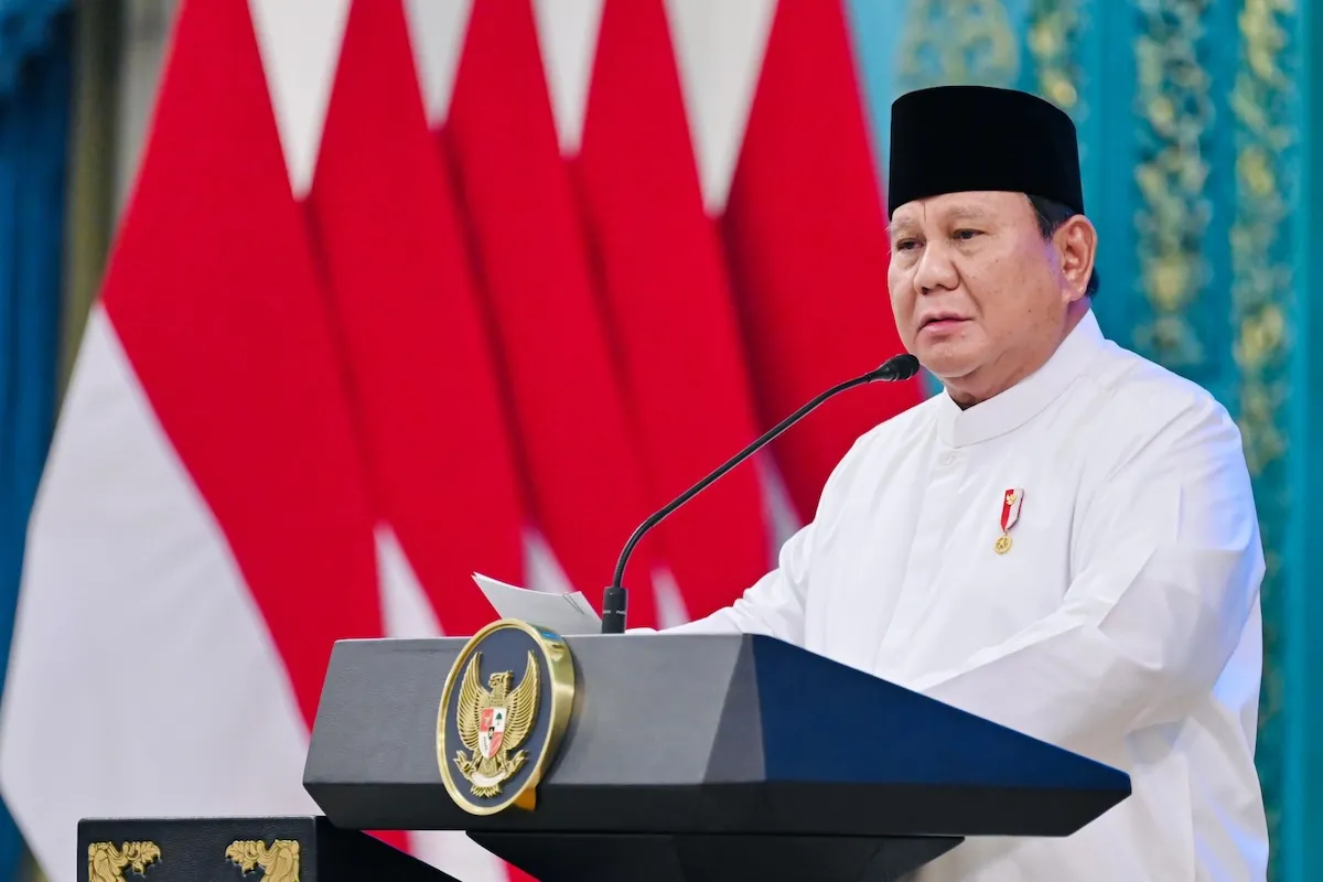 Prabowo minta elite bersatu demi menjaga stabilitas dan kesejahteraan rakyat. Ia juga menyinggung konflik dunia sebagai pelajaran penting bagi Indonesia.