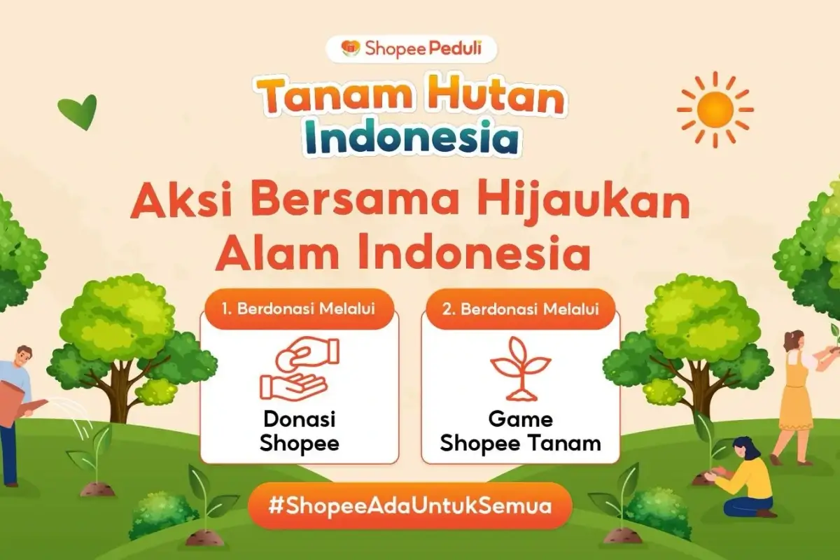 Shopee dan BenihBaik Ajak Masyarakat Tanam Mangrove Secara Digital