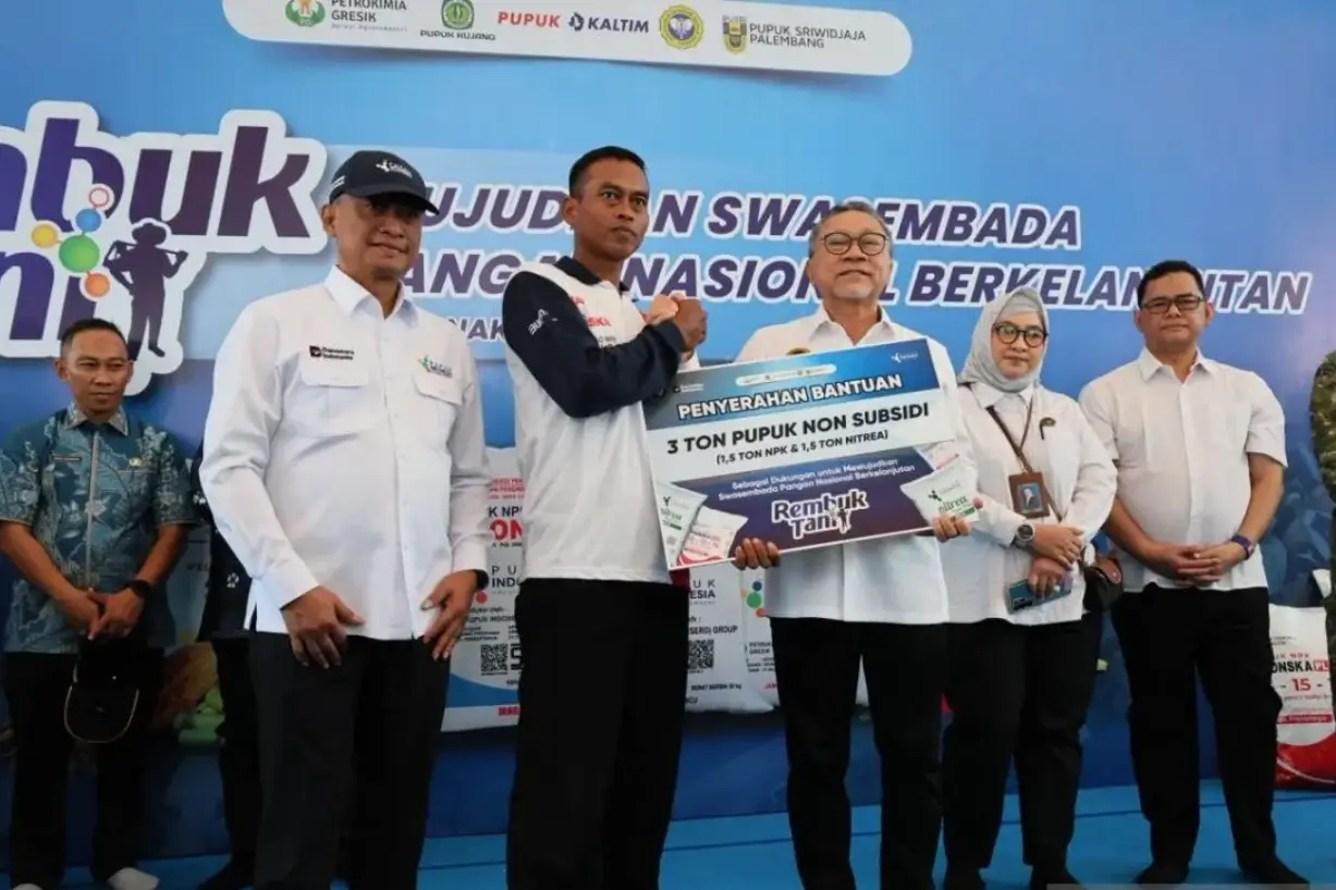 Stok Pupuk Nasional Aman, Pemerintah Siapkan 9,8 Juta Ton pada 2026