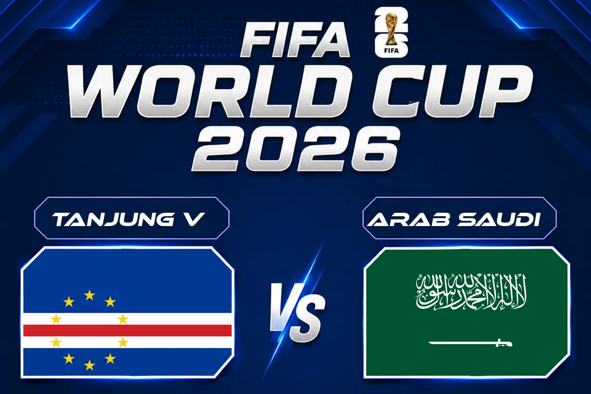 Tanjung Verde vs Arab Saudi Penentu Nasib Grup H