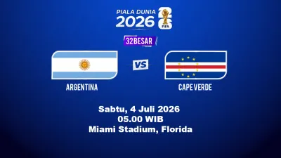 Argentina vs Cape Verde: Analisis Taktik 32 Besar Piala Dunia 2026, Adu Produktivitas Albiceleste dan Pertahanan Solid Afrika