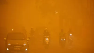 Langit Oranye Indonesia Jadi Sorotan Media Dunia, Ini Faktanya