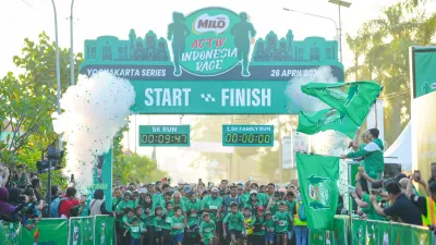 6.000 Pelari Ramaikan MILO ACTIV Indonesia Race 2026 Surabaya