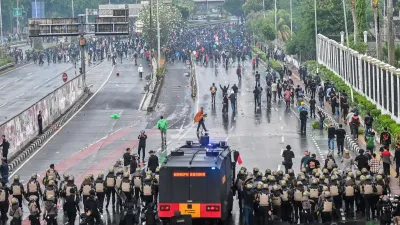 Pengamanan Demo Jakarta Pusat Hari Ini, 706 Personel Disiagakan di Gambir dan Kantor OJK