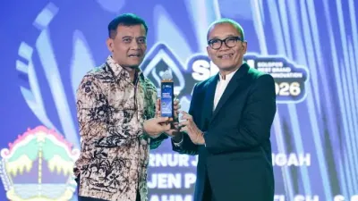 Penghargaan Ahmad Luthfi di SBBI 2026 Didukung Investasi Rp110,64 Triliun dan Pembinaan 199 Ribu UMKM