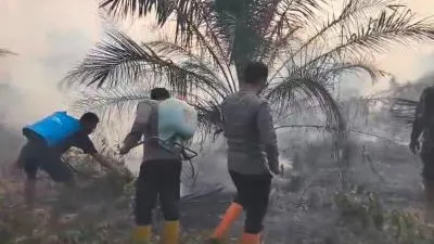 Petani Musi Rawas Bertahan di Tengah Kabut Asap Karhutla yang Menyesakkan