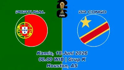 Prediksi Portugal vs DR Congo, Statistik Unggulkan Selecao